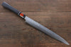 Shigeki Tanaka VG10 Damascus Yanagiba Japanese Knife 270mm Ebony Wood Handle - Japanny - Best Japanese Knife