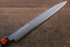 Shigeki Tanaka VG10 Damascus Yanagiba 270mm Ebony Wood Handle - Japanny - Best Japanese Knife