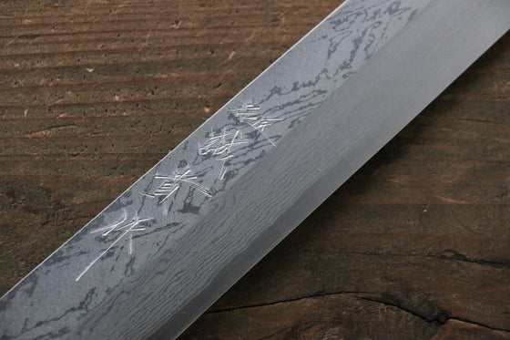 Shigeki Tanaka VG10 Damascus Yanagiba 270mm Ebony Wood Handle - Japanny - Best Japanese Knife