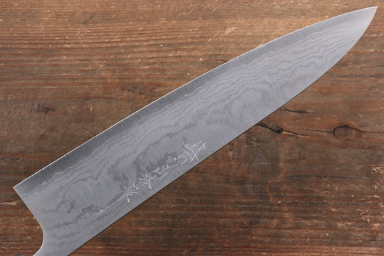 Nao Yamamoto VG10 Damascus Gyuto 240mm Walnut Handle - Japanny - Best Japanese Knife