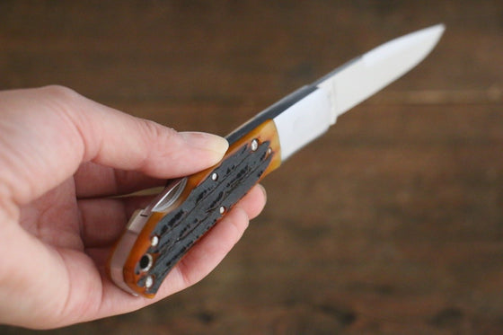 Moki Knives Kronos Lockback Pocket knife 80mm - Japanny - Best Japanese Knife