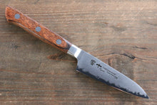  Tamahagane Kyoto 63 Layer Damascus Paring Japanese Knife 90mm KP-1109 - Japanny - Best Japanese Knife