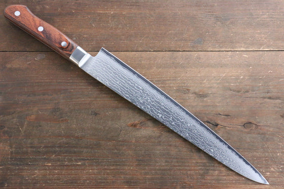 Tamahagane Kyoto 63 Layer-Damascus Wood Handle Japanese Chef's Paring Knife  90mm