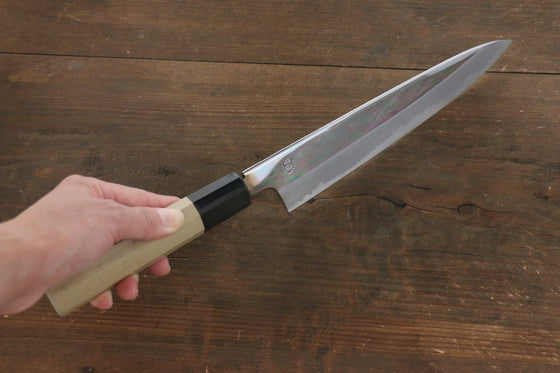 Choyo White Steel Mirrored Finish Gyuto 210mm Magnolia Handle - Japanny - Best Japanese Knife
