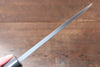 Nao Yamamoto Silver Steel No.3 Nashiji Deba Japanese Knife 150mm Shitan Handle - Japanny - Best Japanese Knife