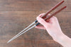 Moribashi Cooking Chopstick RedGreendots 165mm - Japanny - Best Japanese Knife