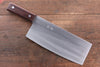 Seisuke Whole steel
 Chinese Cleaver  220mm Shitan Handle - Japanny - Best Japanese Knife