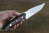 Yu Kurosaki R2/SG2 Hammered Hunter  160mm Acacia Handle - Japanny - Best Japanese Knife