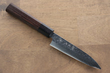  Yu Kurosaki Senko R2/SG2 Hammered Petty-Utility 120mm Shitan (ferrule: Black Pakka wood) Handle - Japanny - Best Japanese Knife