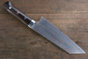 Takeshi Saji Blue Steel No.2 Colored Damascus Bunka 180mm Ironwood Handle - Japanny - Best Japanese Knife