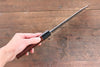 Yu Kurosaki Shizuku Blue Super Hammered Santoku Japanese Knife 165mm Shitan Handle - Japanny - Best Japanese Knife