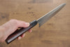Shungo Ogata R2/SG2 Gyuto Japanese Knife 210mm Shitan Handle - Japanny - Best Japanese Knife