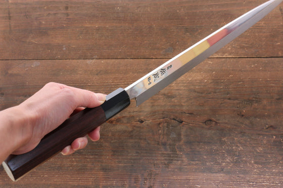 Sukenari R2/SG2 2 Layer Yanagiba Japanese Knife 330mm Shitan Handle - Japanny - Best Japanese Knife