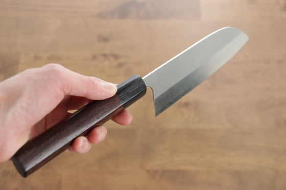 Shungo Ogata SG2 Santoku 150mm Shitan Handle - Japanny - Best Japanese Knife