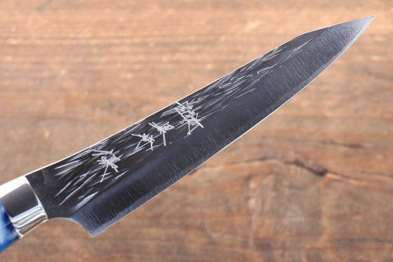 Yu Kurosaki Juhyo SPG2 Hammered Petty-Utility Japanese Knife 130mm Acrylic Handle - Japanny - Best Japanese Knife