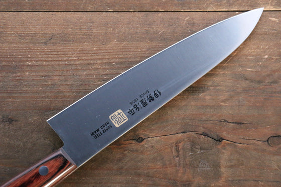 Iseya Molybdenum Steel Petty Japanese Chef Knife 120mm & Gyuto Knife 1 –  Japanny x Seisuke Knife