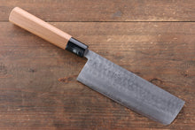  Kunihira Tanryu VG1 Damascus Nakiri Japanese Knife 165mm Walnut Handle - Japanny - Best Japanese Knife