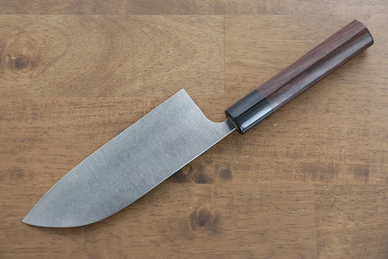 Seisuke SG2 Santoku 150mm Shitan Handle - Japanny - Best Japanese Knife
