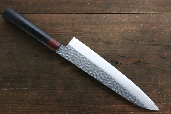 Iseya VG10 33 Layer Damascus Japanese Petty 80mm, Petty 150mm, Santoku, Small Santoku, Gyuto, Nakiri & Sushi Chef Knife 210mm Set - Japanny - Best Japanese Knife