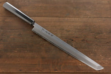  Sakai Takayuki Silver Steel No.3 Sakimaru Takohiki Japanese Knife Ebony Wood Handle - Japanny - Best Japanese Knife