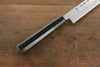 Sakai Takayuki Silver Steel No.3 Sakimaru Takohiki Ebony Wood Handle - Japanny - Best Japanese Knife