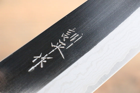 Kunihira VG1 Migaki Finished Damascus Santoku Japanese Knife 170mm Mahogany Handle - Japanny - Best Japanese Knife
