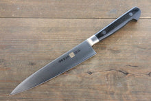  Iseya Molybdenum Petty-Utility 150mm Black Pakka wood Handle - Japanny - Best Japanese Knife