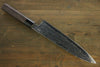 Sukenari ZDP189 Damascus Gyuto 210mm Shitan Handle - Japanny - Best Japanese Knife