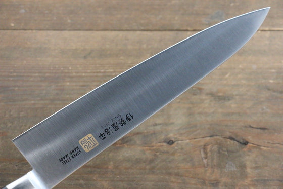 Iseya Molybdenum Gyuto Japanese Knife 210mm Black Micarta Handle - Japanny - Best Japanese Knife