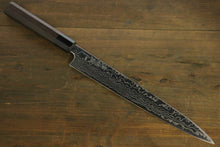  Sukenari ZDP189 Damascus Sujihiki 270mm Shitan Handle - Japanny - Best Japanese Knife
