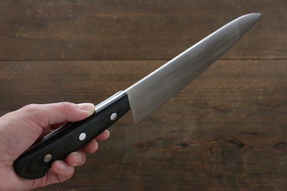 Iseya Molybdenum Gyuto Japanese Knife 180mm Black Pakka wood Handle - Japanny - Best Japanese Knife