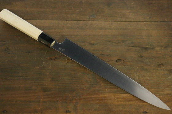 Sukenari ZDP189 3 Layer Sujihiki  270mm Magnolia Handle - Japanny - Best Japanese Knife