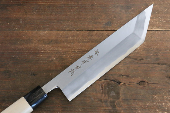 Sakai Takayuki White Steel No.2 Eel Knife 240mm Magnolia Handle - Japanny - Best Japanese Knife