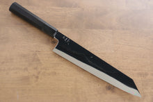  Jikko Fujisan Honyaki White Steel No.3 Kasumitogi Kiritsuke Gyuto  240mm Ebony Wood Handle - Japanny - Best Japanese Knife