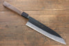 Sakai Takayuki Blue Steel No.2 Kurouchi Gyuto  210mm Walnut Handle - Japanny - Best Japanese Knife