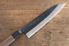 Sakai Takayuki Blue Steel No.2 Kurouchi Gyuto  210mm Walnut Handle - Japanny - Best Japanese Knife