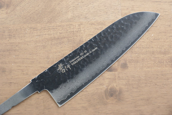 Sakai Takayuki VG10 33 Layer Damascus Santoku 170mm(Blade only) - Japanny - Best Japanese Knife