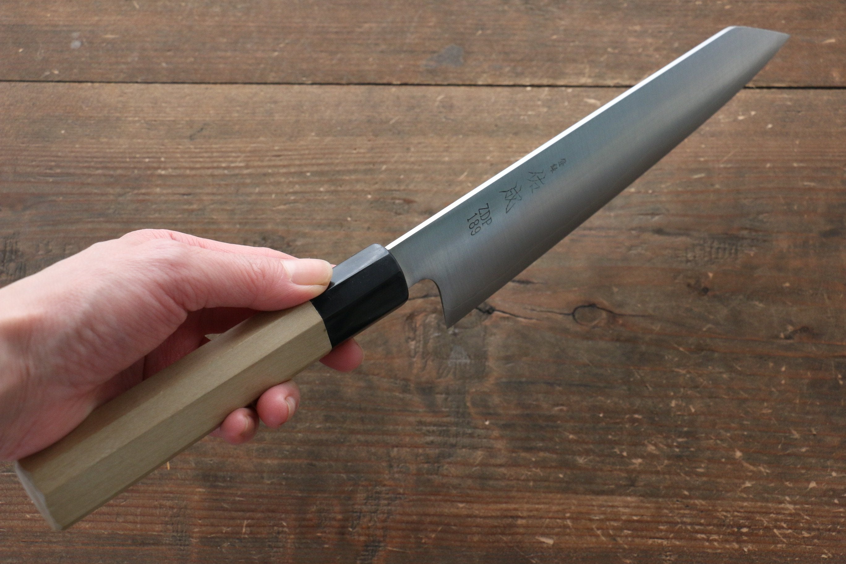 Sukenari ZDP189 3 Layer Kiritsuke Gyuto Japanese Knife 210mm Magnolia Handle - Japanny - Best Japanese Knife