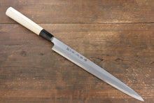  Sakai Takayuki Blue Steel No.2 Fuguhiki 270mm Magnolia Handle - Japanny - Best Japanese Knife