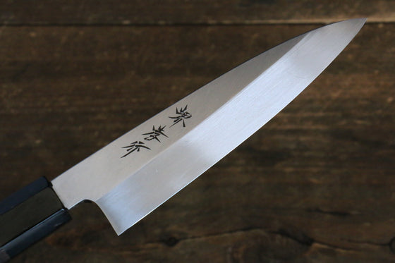 Sakai Takayuki Honyaki White Steel No.2 Baran 120mm Wenge Handle with Sheath - Japanny - Best Japanese Knife