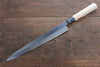Sakai Takayuki [Left Handed] Kasumitogi White Steel Yanagiba Japanese Knife 270mm - Japanny - Best Japanese Knife