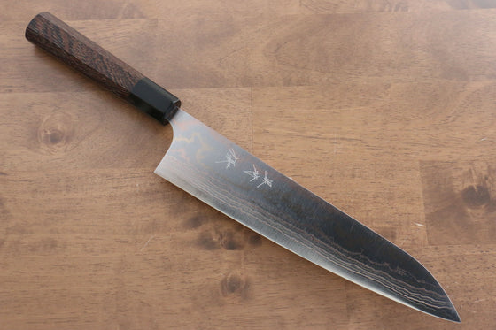 Yu Kurosaki Houou VG10 Colored Damascus Gyuto 240mm Wenge Handle - Japanny - Best Japanese Knife