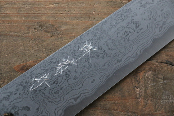 Kikumori Blue Steel No.1 Damascus Sujihiki 270mm with Magnolia Handle - Japanny - Best Japanese Knife
