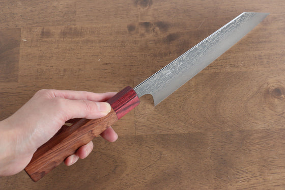 Kei Kobayashi R2/SG2 Damascus Bunka  170mm Honduras Handle - Japanny - Best Japanese Knife