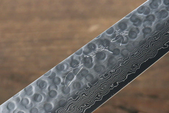 Jikko VG10 17 Layer Sujihiki 230mm Ebony Wood Handle - Japanny - Best Japanese Knife