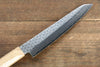 Jikko VG10 17 Layer Kiritsuke Petty-Utility 140mm Oak Handle - Japanny - Best Japanese Knife