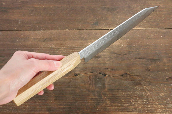 Jikko VG10 17 Layer Santoku 170mm Oak Handle - Japanny - Best Japanese Knife