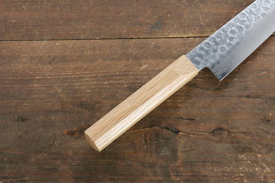 Jikko VG10 17 Layer Gyuto 170mm Oak Handle - Japanny - Best Japanese Knife