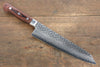 Jikko VG10 17 Layer Kiritsuke Gyuto 200mm Mahogany Handle - Japanny - Best Japanese Knife