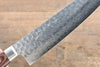 Jikko VG10 17 Layer Kiritsuke Santoku 170mm Mahogany Handle - Japanny - Best Japanese Knife